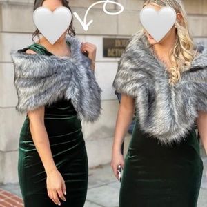 Fur Shawl (Faux)